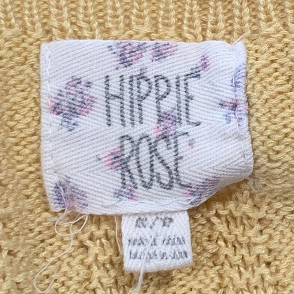 5 for $25 - Hippie Rose Knit Tank Top - Picture 5 of 5